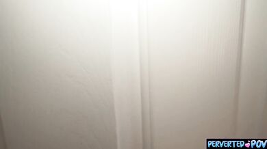 Strangers fuck at a house party full bush curvy redhead creampie
