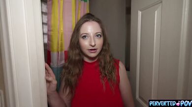Strangers fuck at a house party full bush curvy redhead creampie