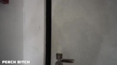 Dumb Blonde Slut Fucked Me Instead Of Rent While Her Husband Isn't Looking