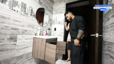 The guy who repairs my house fucks me in a dress and without a condom while my husband is not home.