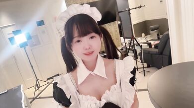 Japanese amateur KAWAII servant DoggyStyle is too comfortable 【BabyYurinJP Hentai Kawaii Girl】