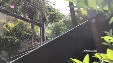 Hot wife Thay Ksada fucking with the water delivery man - with English subtitles