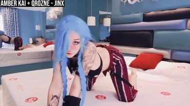 JINX from LEAGUE OF LEGENDS COSPLAY (Cut Version) ft. Amber Kai