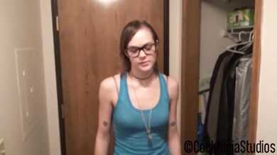 Sex Starved Step Sister Rebecca Vanguard Tells Step Brother Just ONE MORE TIME