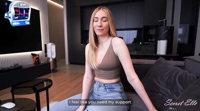 STEPSISTER TALKS TO HUSBANDWHILE I CREAMPIE HER