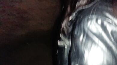 Suegro y nuera infiel después de la fiesta del barrio