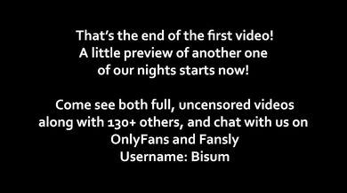 Bi hubby and hotwife enjoy two bisexual MMF threesome nights with a big-dicked bi bull
