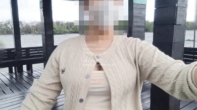 My first time flashing in public alone