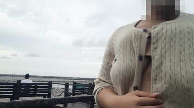 My first time flashing in public alone