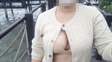 My first time flashing in public alone