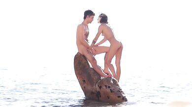 Looking for locations Amateur outdoor sex beach blowjob brunette bald pussy