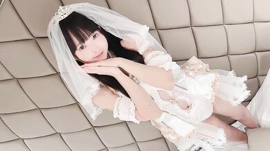 Bride and Marriage Doggy Style mating ahegao cum gushing step sis pet