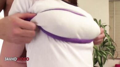 Obedient Japanese Teen Slurps Cum Until Her Face Is Coated Rough JAV Facial Mess