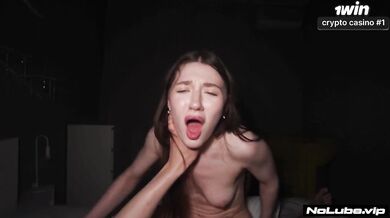 Home Alone with my big stepsis extreme teen hardcore fucking