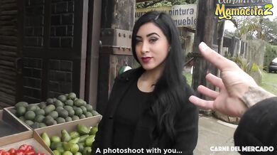 Anette Rios busty Colombian chica gets her tight pussy destroyed raw by big dick