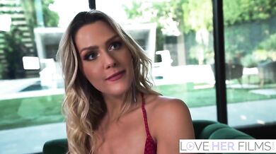 Millie Morgan Savvy Suxx Threesome Fucking Big Tits Blonde Blowjob Feet Pussy Eating