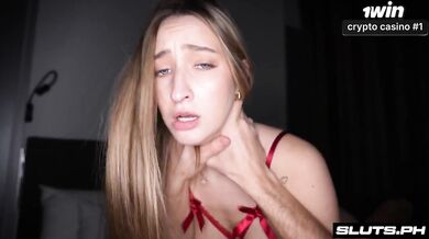 Teen submissive gets destroyed by big cock in rough hardcore fuck