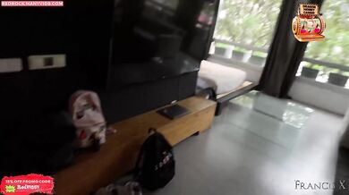 Double creampie for my girlfriend gets her pussy filled twice while her friends take turns