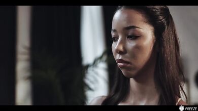 Ebony Roommate Frozen by Mysterious Remote 3D Anime Lia Lin Hardcore Time Stop Blowjob Small Tits