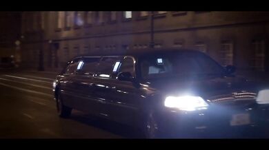 Four models one limo Prague orgy hardcore gangbang blonde