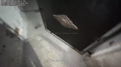 Double Creampie ruined by cuckold lover and nympho babe filthy public fuck