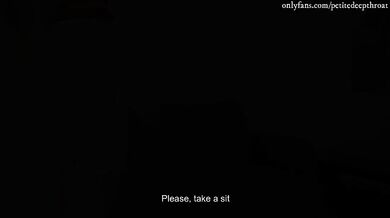 Neighbor fixes my oven then fucks me senseless deep throat and cum swallow
