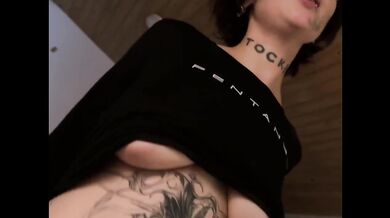 Emo step sis destroyed by stepbro’s fat cock POV deepthroat cumshot riding