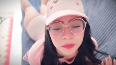Stepdaughter taught to be a perfect woman with cock in her little mouth deepthroat