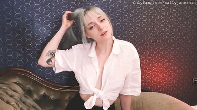 Therapist’s special treatment deep throat POV riding dildo solo girl dirty talk