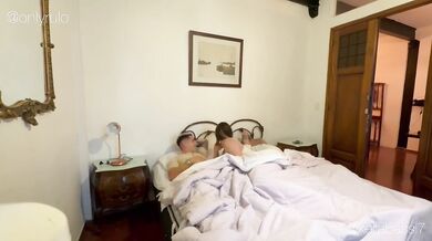 My Friend's Blonde Slut Wife Sucked My Cock In Front Of Him He Didn't Notice