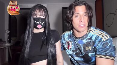 Polish Japanese e-girl gets brutally fucked by her skinny tattooed friend
