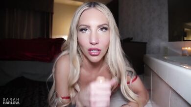 10 seconds of pure face fucking ruined by this slutty blonde MILF goddess