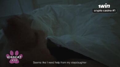 Step Mom Catches Step Dad Cumming Inside Step Daughter Amber Kawaii and Fucks Hard in Shared Bed