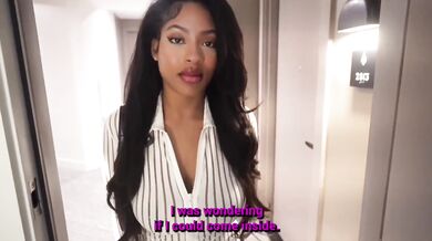 Young real estate agent sloppy deepthroating big dick in her office again