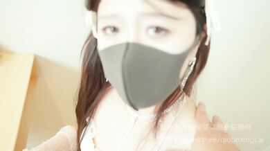 My Ex Girlfriend destroyed with a anal plug while squirted by white stockings