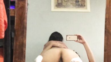 My friends girlfriend loves to ride my big cock