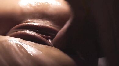 Wife's ripe pussy dripping creampie close up fucked raw