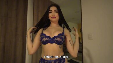 My stepsister gets a juicy creampie before her date Manuela vae big tits