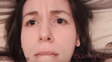 Step Sister Big Ass Brunette Gets Skype Fucked Tears Real Cum Shots