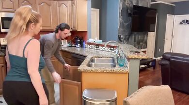 Milf Danni Jones gets her pussy and house fixed by her son's friend rough cowgirl missionary