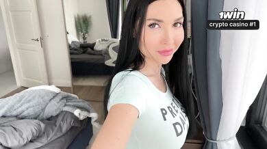 Stepsis got scared of my morning boner but got curious fucking her tight pussy raw
