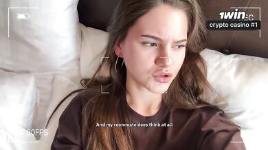 Roommate live streamed us fucking caught red handed missionary