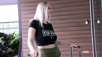 Free use mansion gangbang MILF step sis Elana Bunnz with her taboo corvette cum swap facial