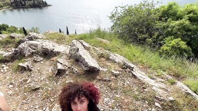 Public blowjob destroys Beatrice Segreti with husband and stranger