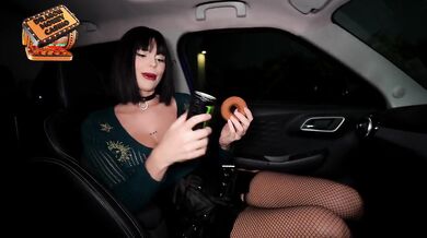 Fucking my friend's girlfriend in the car in public every day outdoor