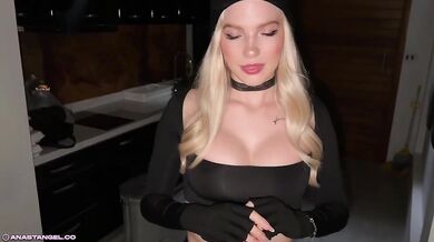 Stolen lips roughed up big tits blonde fucked raw pounded innocent Russian step sis pussy tongue stuffed