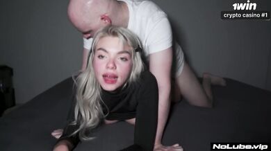 18 year blonde teen gets screaming destroyed in rough hardcore fuck compilation