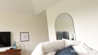 Step sis rode my cock raw in our shared bed POV