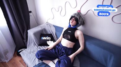 Inosuke’s slobbery blowjob leaves anime girl gushing deep throat
