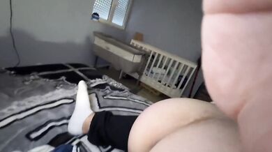 Mommy and daddy play turns into dripping stuffed pussy